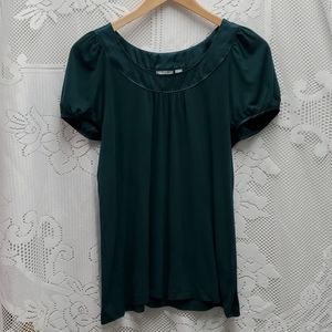 APT 9 green flowy womens top